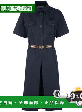 1h可退 香港直邮Miu Miu 缪缪 女士 MC PANAMA NIGHT 蓝色带口袋