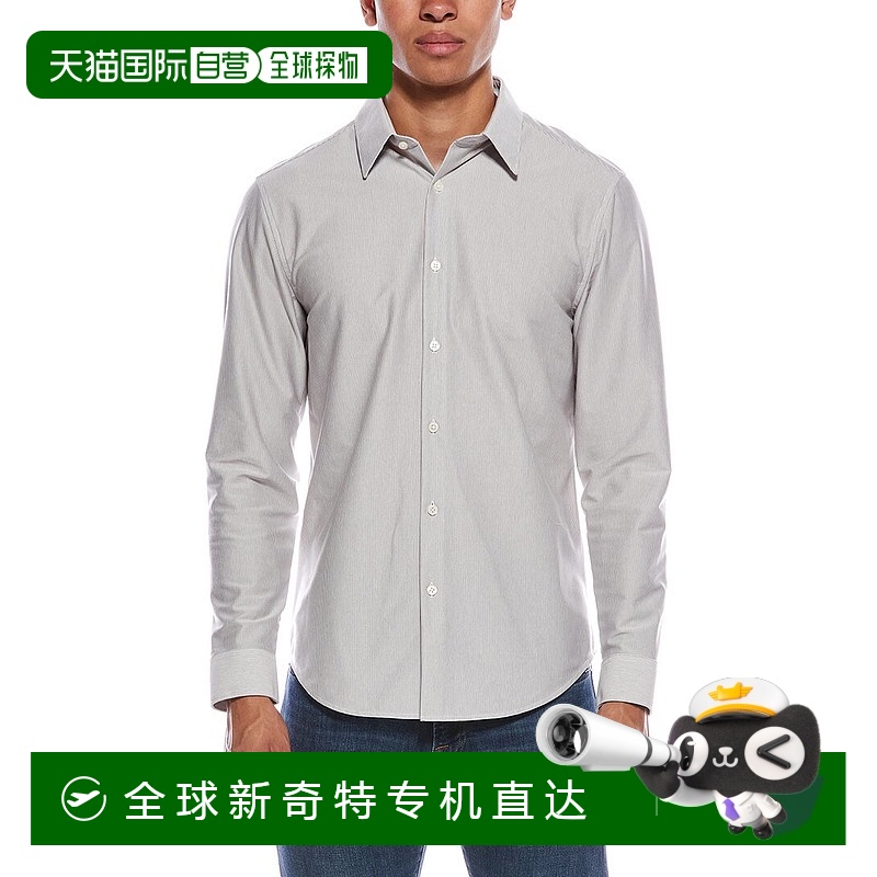 自营 theory理论Sylvain衬衫-灰色 【美国奥莱】直发新款