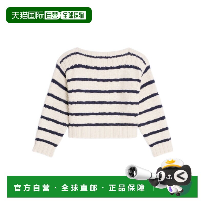 香港直邮CELINE 女士针织衫 2AJ94597V01MA SS2024 白色长袖毛衣