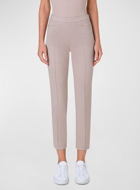 美国直邮Akris punto|Franca 中腰七分裤