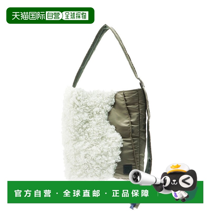 1h可退 日本直邮UN3D. 女装 大容量拼接托特包 变形波浪线设计 52