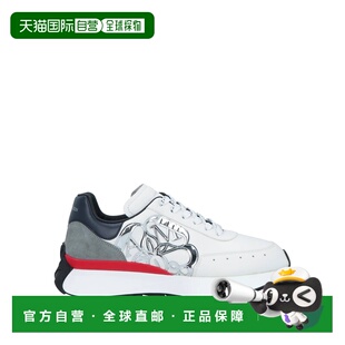 1h可退 香港直邮mcqueen 亚历山大 麦昆 男士 运动鞋 white白色