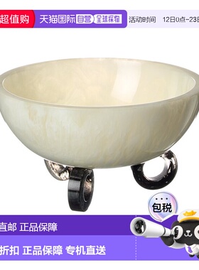 自营Jonathan Adler Mustique Disc Bowl - black 美国奥莱直发