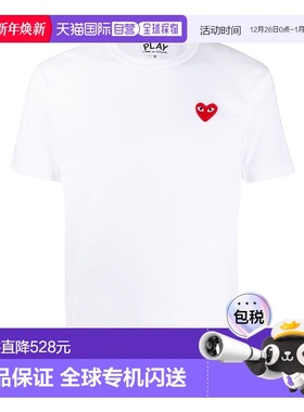 香港直邮Comme Des Garcons Play 短袖T恤 AXT108