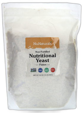 香港直邮NuNaturals,非加强型营养酵母片，24 盎司（680 克）