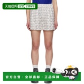 白色印花短裤 1h可退 808864 巴宝莉 女士 香港直邮潮奢 Burberry
