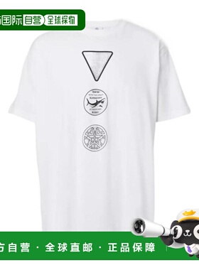 【99新未使用】香港直邮BURBERRY 男士T恤 80427231 AW2021 白色