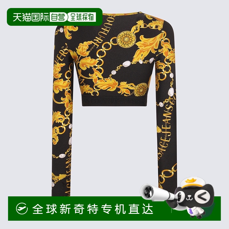 1h可退 香港直邮Versace Jeans Couture 女士T恤 75HAH218JS203G8