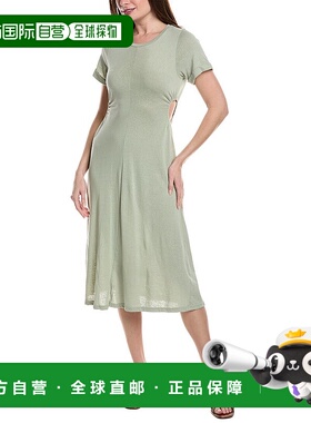 自营 anna kay安娜 凯 波林 米迪连衣裙-绿色 美国奥莱直发