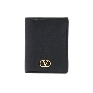 VALENTINO 女士钱包 WP0AJ5SNP0NO SS2025 黑色 VLogo钱包