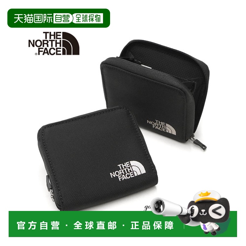 日本直邮THE NORTH FACE 北面钱包北面穿梭钱包迷你钱包零钱包薄