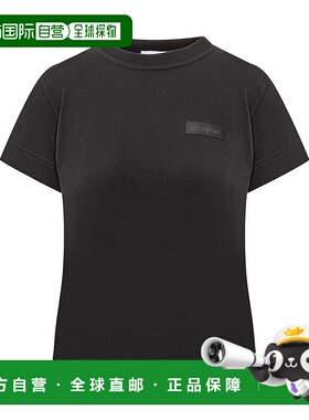 1h可退 香港直邮Givenchy 纪梵希 女士 標誌圓領 T 卹 BW70FJG24J