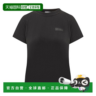 1h可退 香港直邮Givenchy 纪梵希 女士 標誌圓領 T 卹 BW70FJG24J