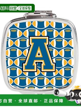 自营 Carolines Treasures CJ1077-ASCM 字母 A 足球蓝色和正品