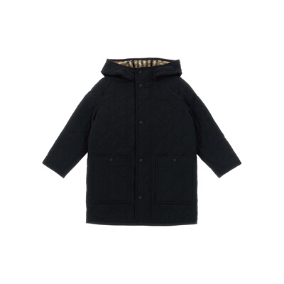 香港直邮BURBERRY 男童夹克 8108502BLACK AW2025 黑色 'Harrison