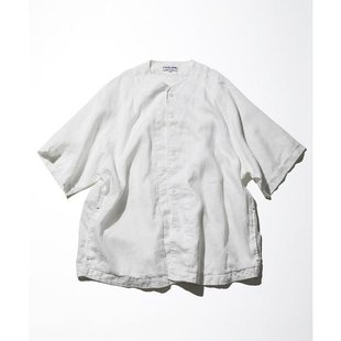 CAHLUMN Linen Baseball Shirt 休闲衬衫/罩衫