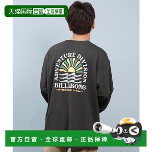 1h可退 日本直邮BILLABONG 男女同款 长袖T恤 宽松版型 吸汗速干