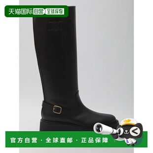 黑色 香港直邮CELINE AW2024 361893554C38NO Triope 女士高跟鞋