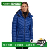 自营 蓝宝 带可拆卸风帽 Pajar女式 Bailey可折叠轻盈泡棉薄背心