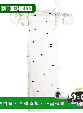 1h可退 香港直邮潮奢 Jacquemus 女士 JACQUEMUS 白色连衣裙 233D