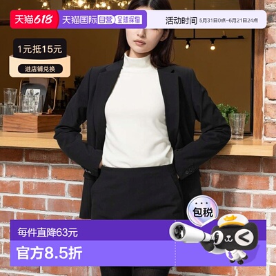 日本直邮Uniqlo Uniqlo 极暖Heattech高领长袖T恤 480868优衣库