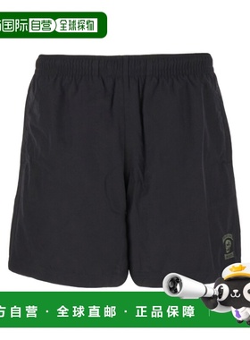 1h可退 【99新未使用】香港直邮Alexander McQueen 徽标泳裤 7593