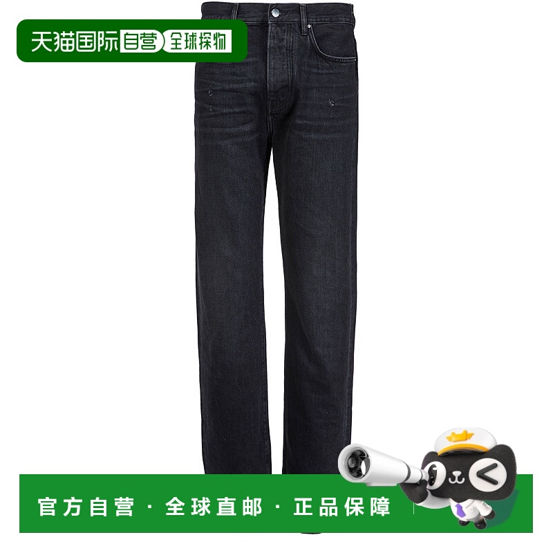 1h可退 香港直邮AMIRI 男士休闲裤 AMR2D6W4BLUE SS2025 黑色 腰