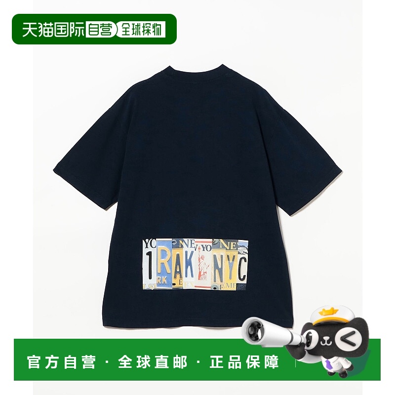 1h可退 日本直邮BEAMS T 男女同款 胸前口袋设计 棉质重型T恤 750