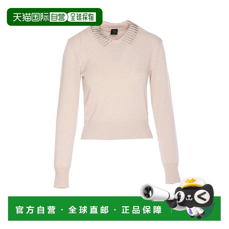 香港直邮PINKO 女士针织衫 105530A2S4I23 AW2025 白色 Pinko Swe