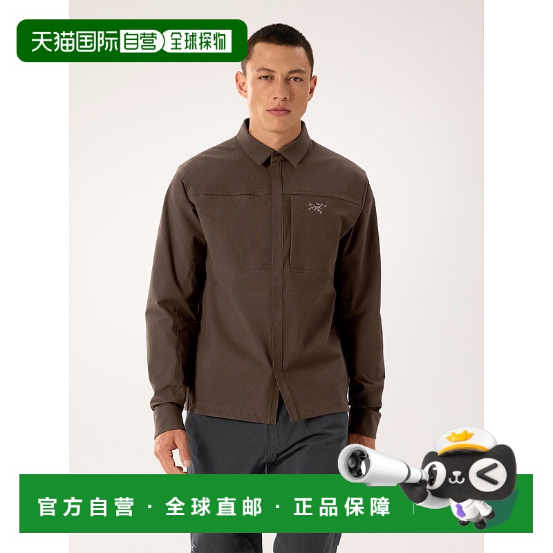 欧洲直邮Arc'teryx CRONIN COTTON外套式衬衫 男装始祖鸟户外