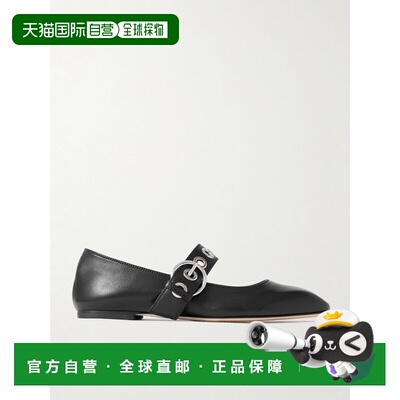 aeyde 女士 Uma 打孔精饰皮质玛丽珍芭蕾舞鞋 A11FLRKLS0单鞋