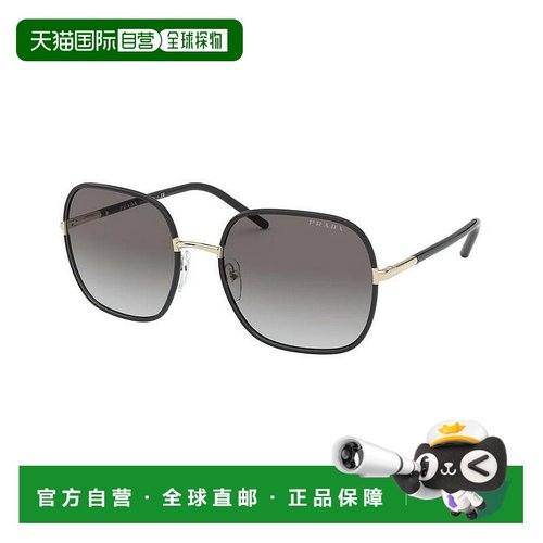 1h可退 香港直邮Prada 普拉达 女士 徽标太阳镜 PR67XS black黑色