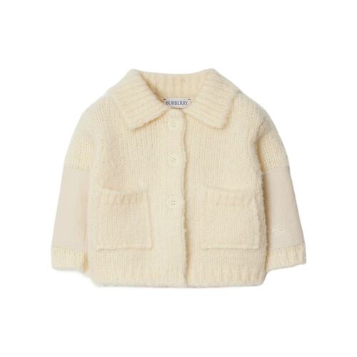 Burberry 羊毛混纺针织开衫 80838901