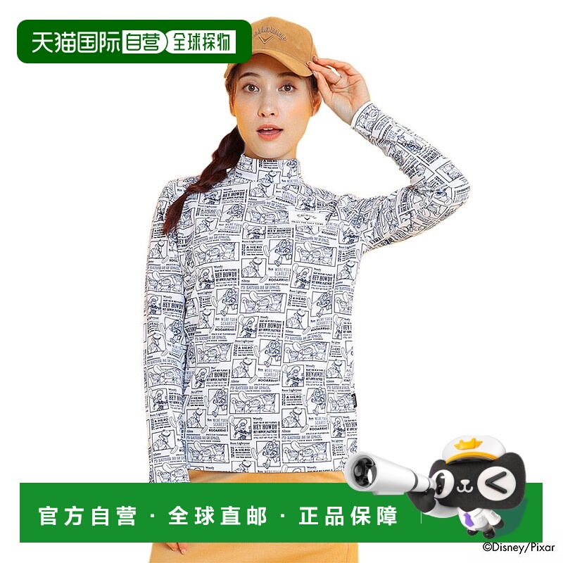 日本直邮CALLAWAY 女士高尔夫 Toy Story COLLECTION 印花圆领针
