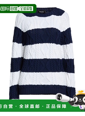 香港直邮Dsquared2 二次方 女士 毛衣 blue蓝色 舒适时尚