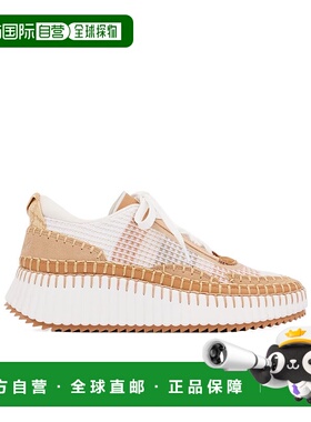 香港直邮CHLOÉ 女士运动鞋 C22S579Y0273 SS2026 白色 Chloe Snea