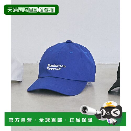 1h可退 日本直邮Manhattan Records 男女同款联名刺绣棒球帽 7585
