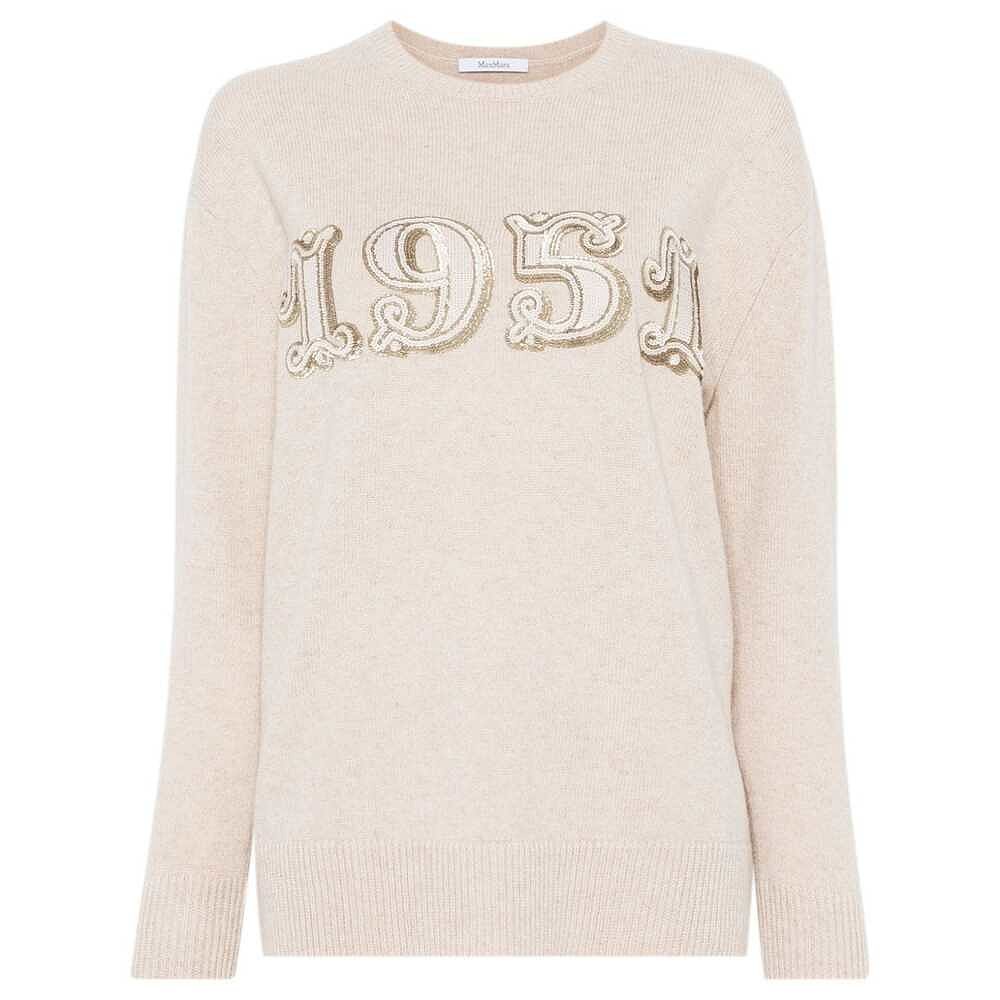 MAX MARA 女士针织毛衣 PLATA037026 AW2024 粉红色 长袖毛衣