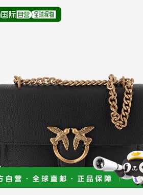 香港直邮PINKO 女士斜挎包 104528A29QZ99Q AW2024 黑色 Mini Lov