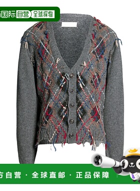 香港直邮Maison Margiela 镂空针织开衫 S67HP0007S18328羊毛