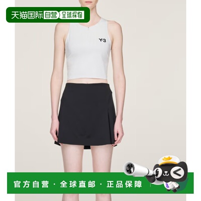1h可退 香港直邮Y-3 女士 GonnaGonna 半身裙 JW0133 black黑色