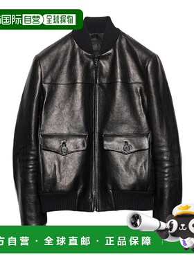 香港直邮Prada 飞行员皮夹克 UPW58017UASOOO普拉达