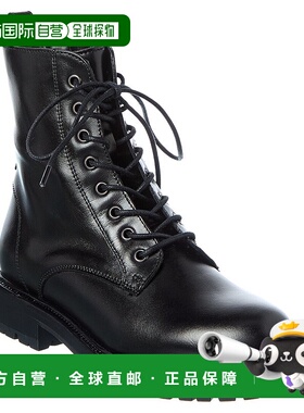 自营La Canadienne Wolf Leather Boot - Black 女靴美国奥莱直发