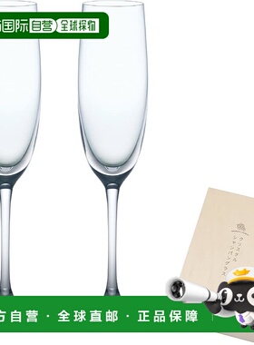 【日本直邮】东洋佐佐木 香槟杯 170ml 2个装 日本制G456-S111