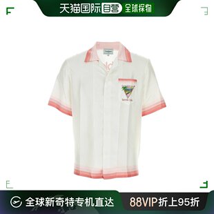 logo标识短袖 香港直邮潮奢 男士 UMPS24SH00305 Casablanca 衬衫