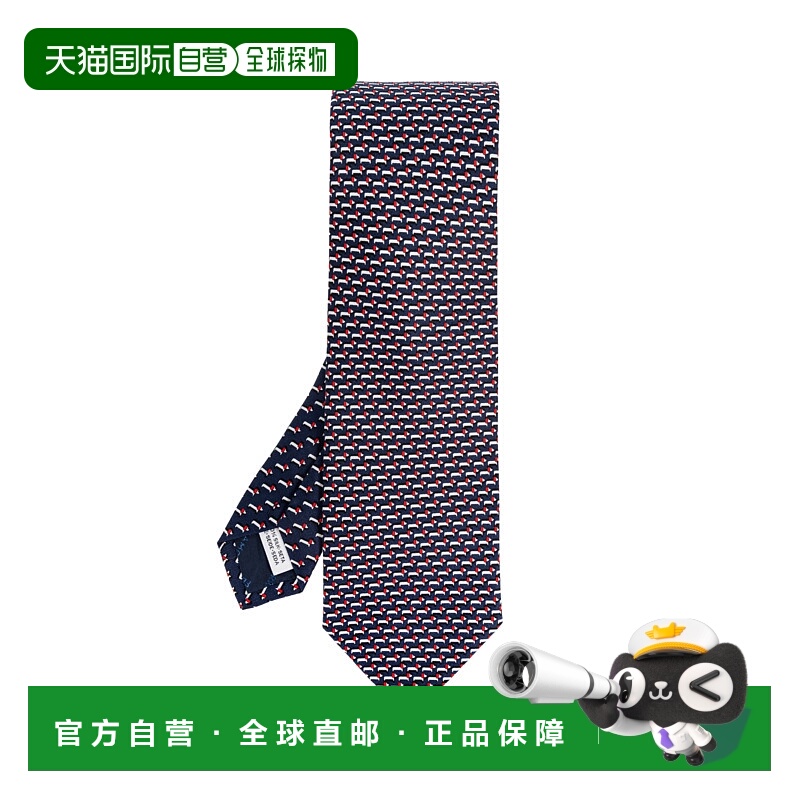 欧洲直邮ferragamo 男士 领带
