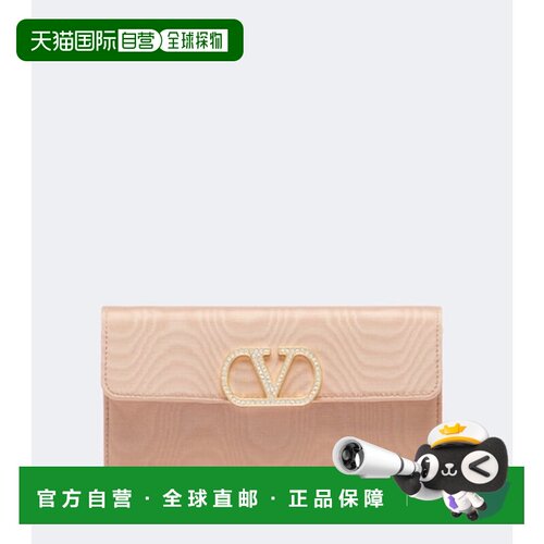 香港直邮valentino 华伦天奴 女士 VLogo 精饰链带钱包 9W2P0BB4Y
