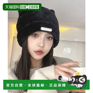 日本直邮urge 仿毛绒针织帽 select 猫耳设计 TK1991 女装 1h可退