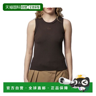 香港直邮LOEWE 刺繡羅紋上衣 罗意威 Anagram S359Y5 女士 1h可退