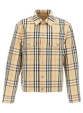 BURBERRY 男士夹克 8097582SANDIPCHECK-0 AW2024